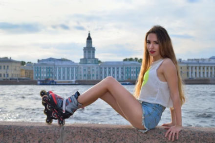 modern russian girl