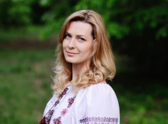 Ukrainian woman blonde